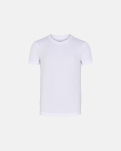 Bambusviskose, Unterhemd T-shirt, 6-Pack, Weiß - Junge -JBS