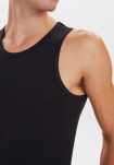 Bambusviskose, Unterhemd, 6-pack, Schwarz
