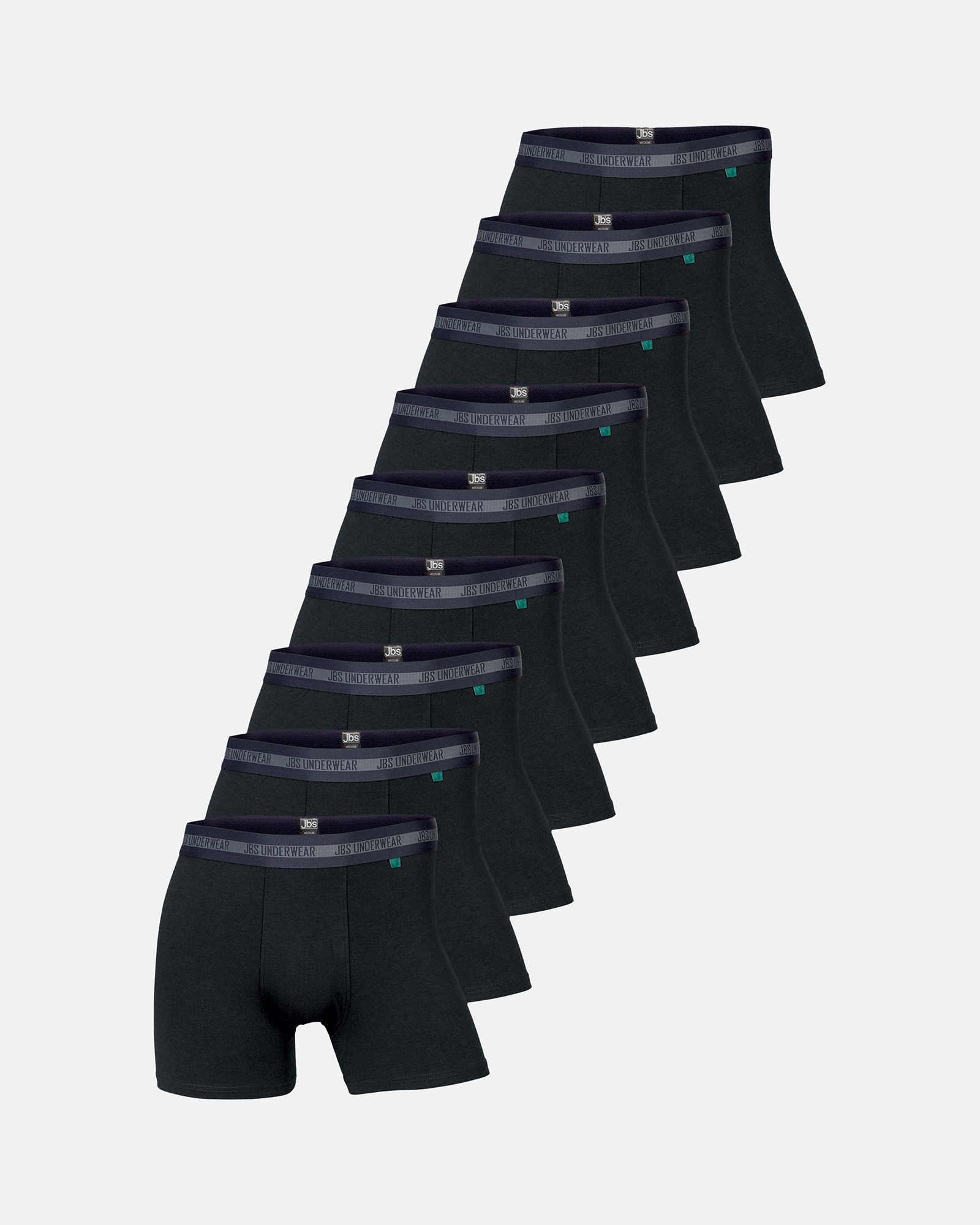 Bambusviskose, Unterhosen, 9-Pack, Schwarz, -JBS Bambusviskose, Unterhosen, 9-Pack, Schwarz, -JBS