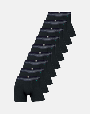 Tights 9-pack, Bambusviskose, Schwarz