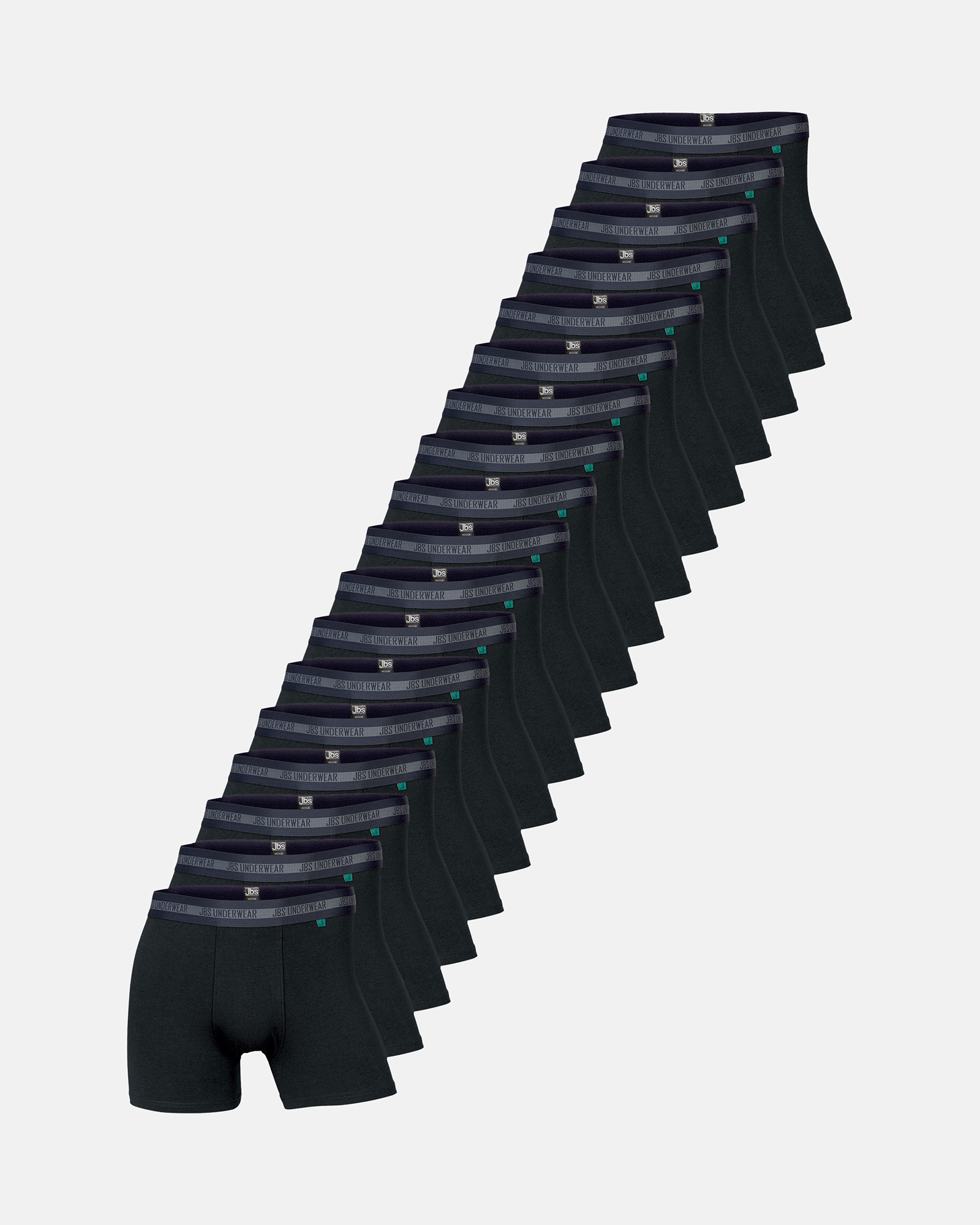 Bambusviskose, Boxershorts, 18-Pack, Schwarz -JBS Bambusviskose, Boxershorts, 18-Pack, Schwarz -JBS