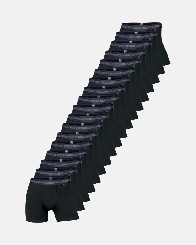 Tights 18-pack, Bambusviskose, Schwarz
