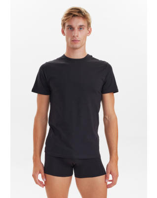 T-Shirt 9-Pack, Bio-Baumwolle, Schwarz