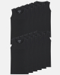Bio-Baumwolle, Unterhemd, 12-pack, Schwarz, Jungen - Claudio