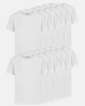 Bio-Baumwolle, T-Shirt, 12-pack, Weiß, Jungen - Claudio