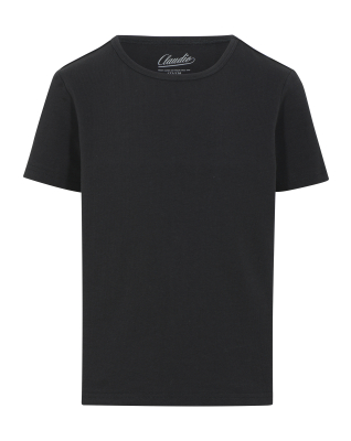 Bio-Baumwolle, T-Shirt, 12-pack, Schwarz, Jungen
