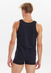 Tanktop 12-pack, Bio-Baumwolle, Schwarz
