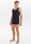 Tanktop 12-pack, Bio-Baumwolle, Schwarz