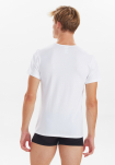 Bio-Baumwolle, Unterhemd mit Rundhalsausschnitt, 12-pack, Weiß -Claudio
