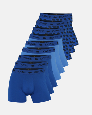 Tights 9-pack, Recycelte polyester, Mehrfarbig