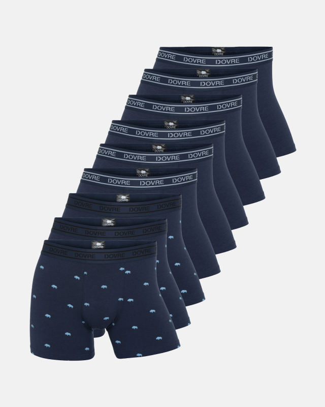Tights 9-pack, Bambusviskose, Mehrfarbig