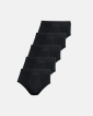 Slips m. Eingriff 5-pack | Bio-Baumwolle | Schwarz - Dovre