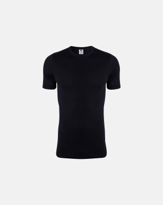 T-Shirt 4-pack, Bio-Baumwolle, Schwarz