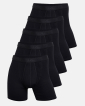 Tights m. Eingriff 5-pack | Bio-Baumwolle | Schwarz - Dovre