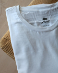 Bambus, Unterhemd mit Rundhalsausschnitt, 6-pack, Weiß -Dovre