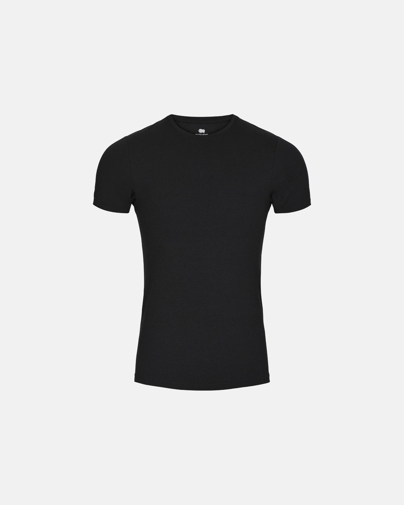 Bambus, Unterhemd mit Rundhalsausschnitt, 6-pack, Schwarz -Dovre Bambus, Unterhemd mit Rundhalsausschnitt, 6-pack, Schwarz -Dovre