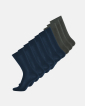 Socken 9-Pack | Bio-Wolle | Mehrfarbig - Dovre