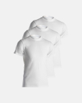 T-Shirt 3-pack, Bio-Baumwolle, Weiß