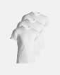 T-Shirt 3-pack | Bio-Baumwolle | Weiß - Dovre