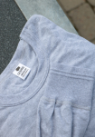 2-pack Bio-Baumwolle, Langärmelig T-Shirt "Rib", Hellgrau -Dovre
