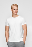 2-pack Bambus, T-Shirt Rundhalsausschnitt, Weiß -JBS of Denmark Men