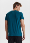 T-Shirt Rundhalsausschnitt 2-pack, Bambusviskose, Grün
