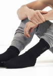 Tennissocken 10-pack, Bambusviskose, Schwarz