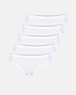 Bio-Baumwolle | Tai 5-pack |  Weiß - JBS of Denmark Women