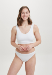 Bambus, String Tanga, 9-Pack, Weiß -JBS of Denmark Women