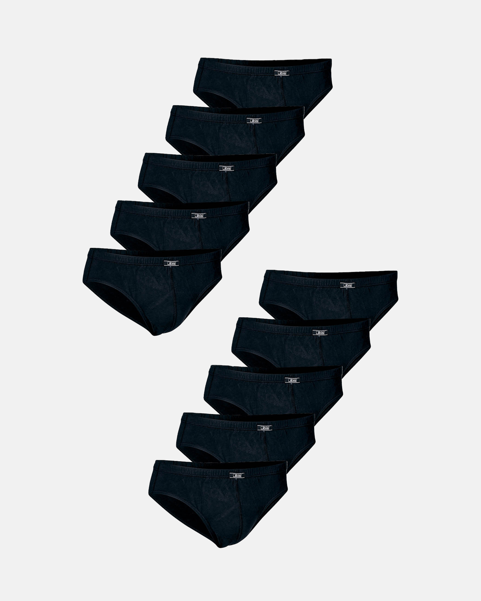Bio-Baumwolle, Mini slip, 10-pack, Schwarz -JBS Bio-Baumwolle, Mini slip, 10-pack, Schwarz -JBS