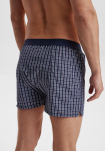 Bio-Baumwolle, Boxershorts, 6-pack, Mehrfarbig Kariert -JBS