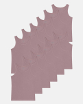 Bio-Baumwolle, Unterhemd Shirt, 12-pack, Rose, Mädchen -Decoy