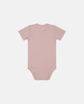 4-pack Bambus, Kurzarm body, Rose