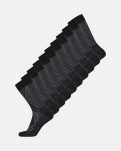 Socken 10-pack, Bio-Wolle, Schwarz
