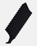 Strümpfe 14-Pack, Bambusviskose, Schwarz