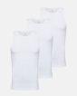 Bambusviskose, Singlet, 3-pack, weiß -JBS of Denmark Men