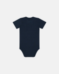 4-pack Bambus, Kurzarm body, Navy