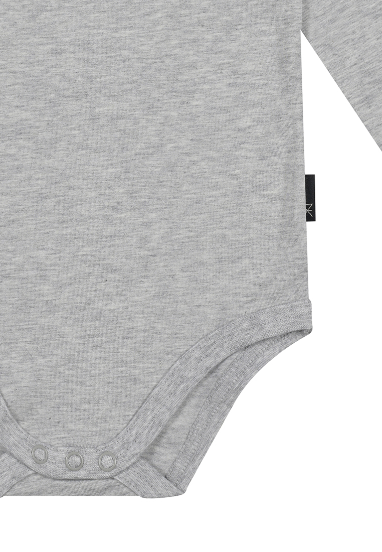 4-pack Bambus, Langarm body, Hellgrau -JBS of Denmark Kids 4-pack Bambus, Langarm body, Hellgrau -JBS of Denmark Kids