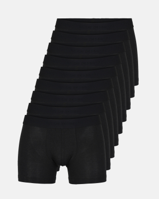 Bambus, Boxershorts, 9-pack, Schwarz, Junge