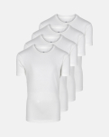 4-pack Bambus, T-Shirt o-neck, Weiß, Junge -JBS of Denmark Kids