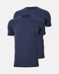 2-pack Bambusviskose, Pique T-Shirt, Blau - JBS of Denmark Men
