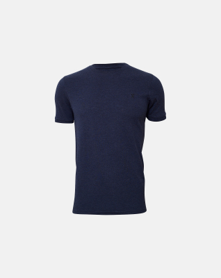 2-pack Bambusviskose, Pique T-Shirt, Blau