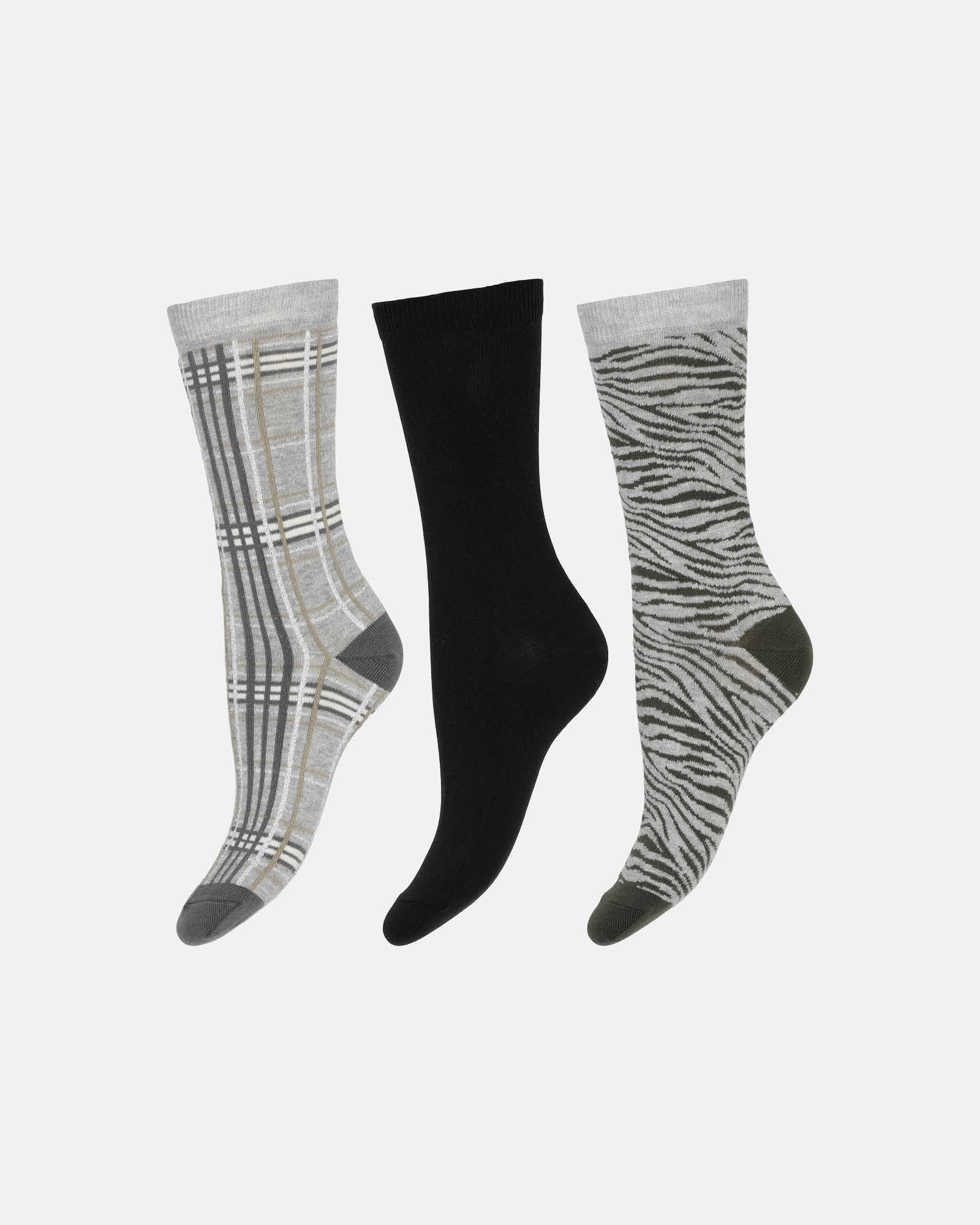Bio-Baumwolle, Socken, 3-Pack, Mehrfarbig 73 -Decoy Bio-Baumwolle, Socken, 3-Pack, Mehrfarbig 73 -Decoy