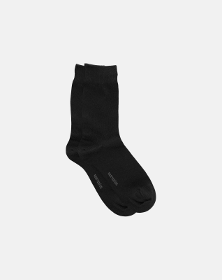 Bambus, Socken, 5-pack, Schwarz -Resteröds