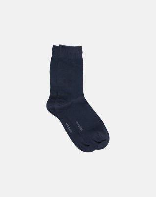 Socken 5-pack, Bambusviskose, Marine