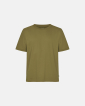 Bio-Baumwolle, T-shirt "mid-sleeve", Olivgrün - Resteröds