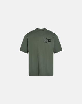 100% Bio-Baumwolle, T-shirt, Grün -Resteröds