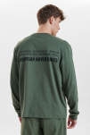 100% Bio-Baumwolle, Langärmelig t-shirt, Grün -Resteröds