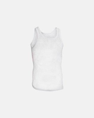 Bio-Baumwolle, Netz Unterhemd Top, 4-pack, Weiß -Resteröds