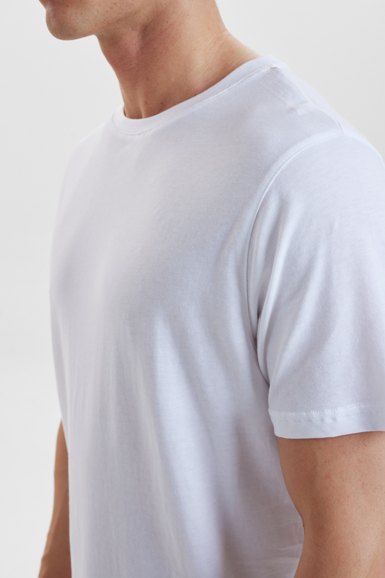3-pack Bambus, T-Shirt, Weiß -Resteröds 3-pack Bambus, T-Shirt, Weiß -Resteröds